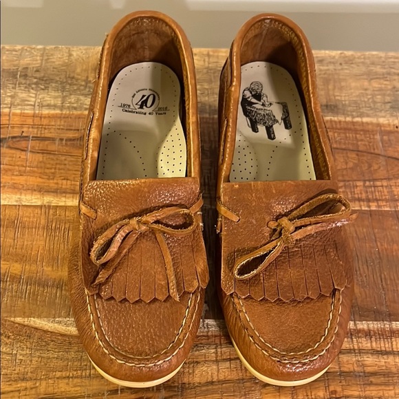 SAS Shoes - SAS Brown Leather Loafers with Tassels, Women’s Size 9, Run Small